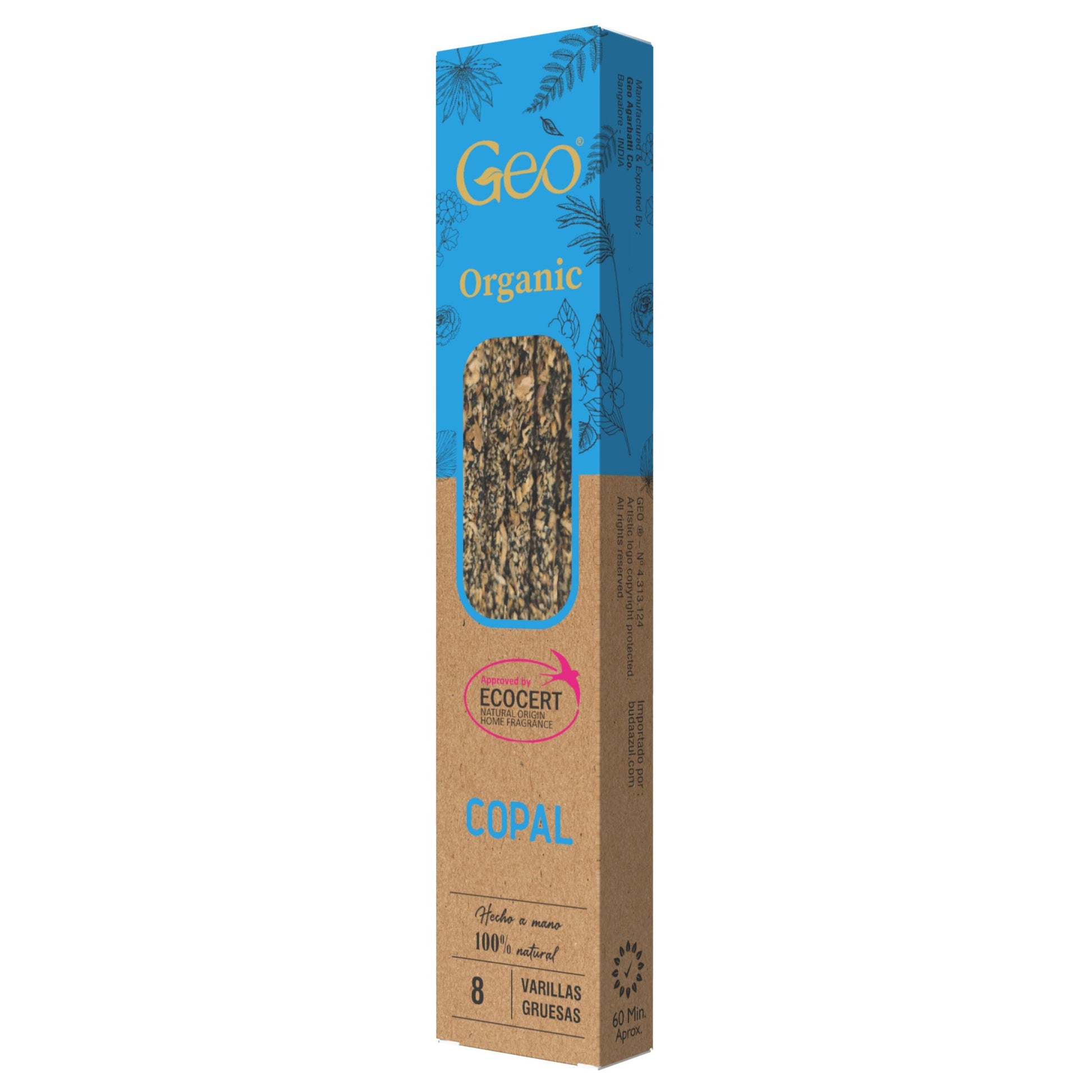 Incienso GEO ORGANIC COPAL 12 Cajas