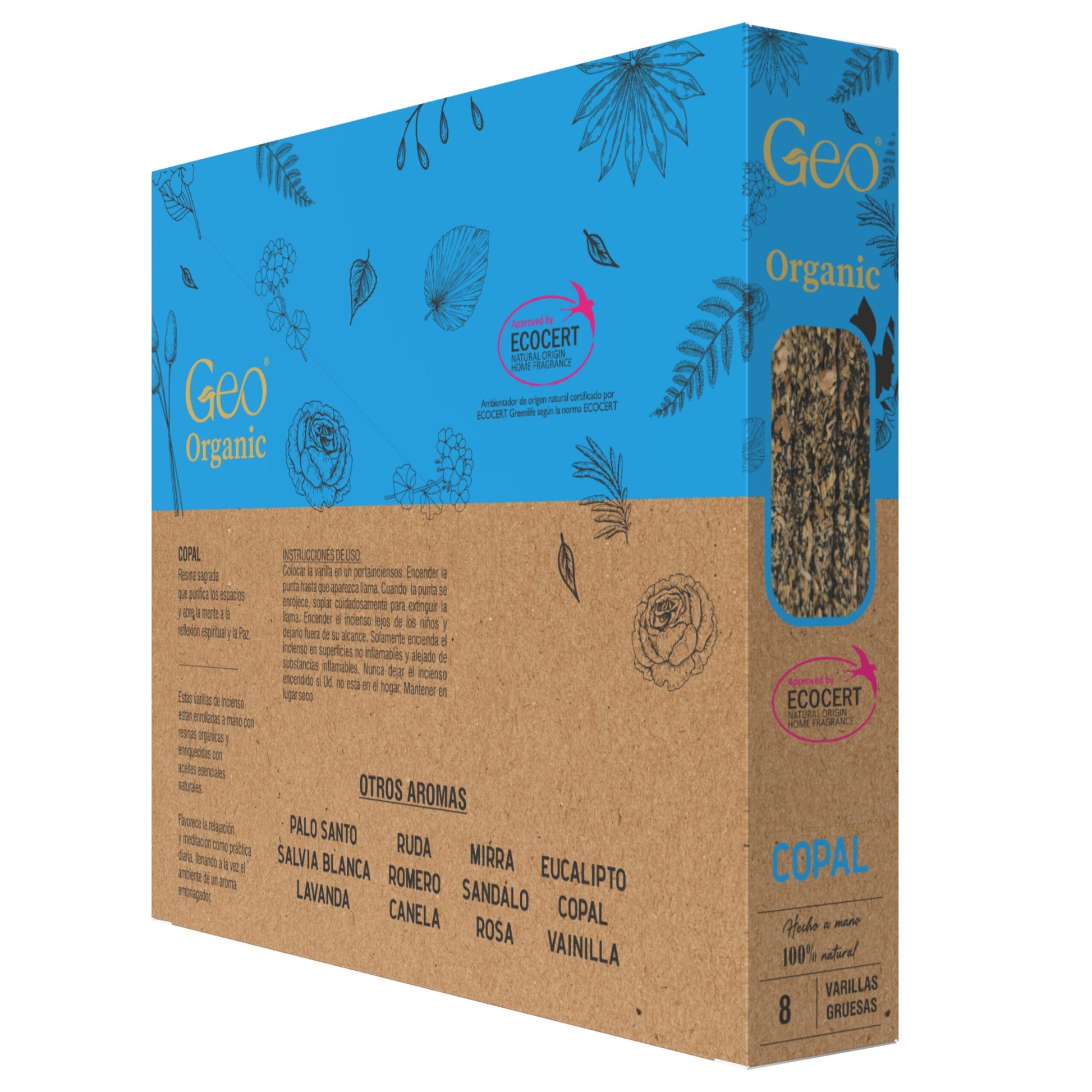 Incienso GEO ORGANIC COPAL 12 Cajas