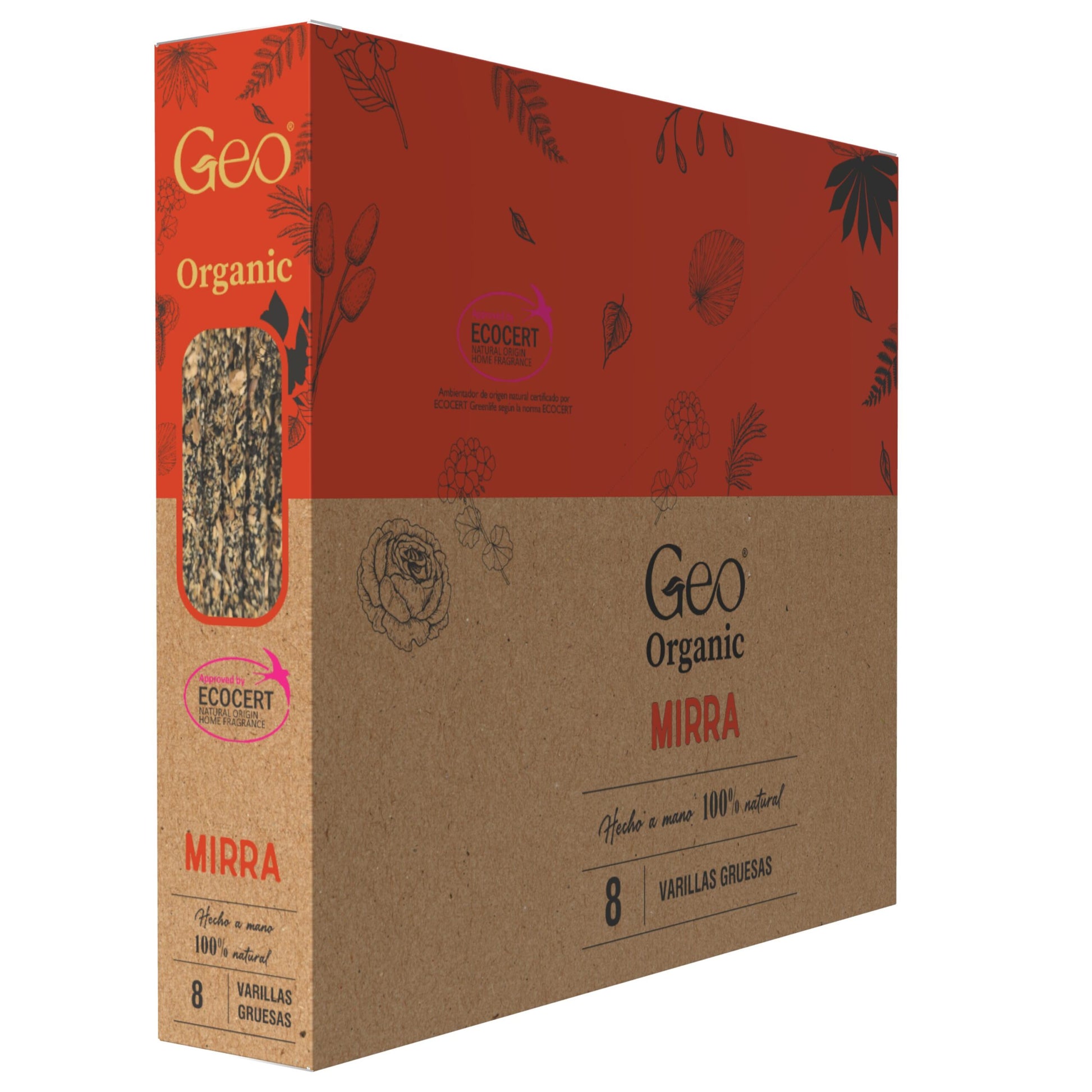 Incienso GEO ORGANIC MIRRA 12 Cajas