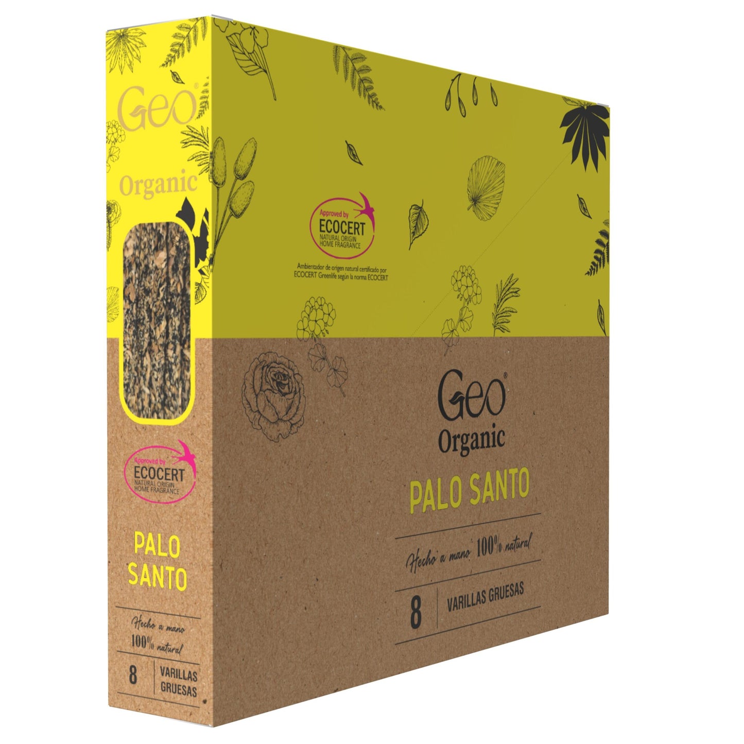 Incienso GEO ORGANIC PALO SANTO 12 Cajas