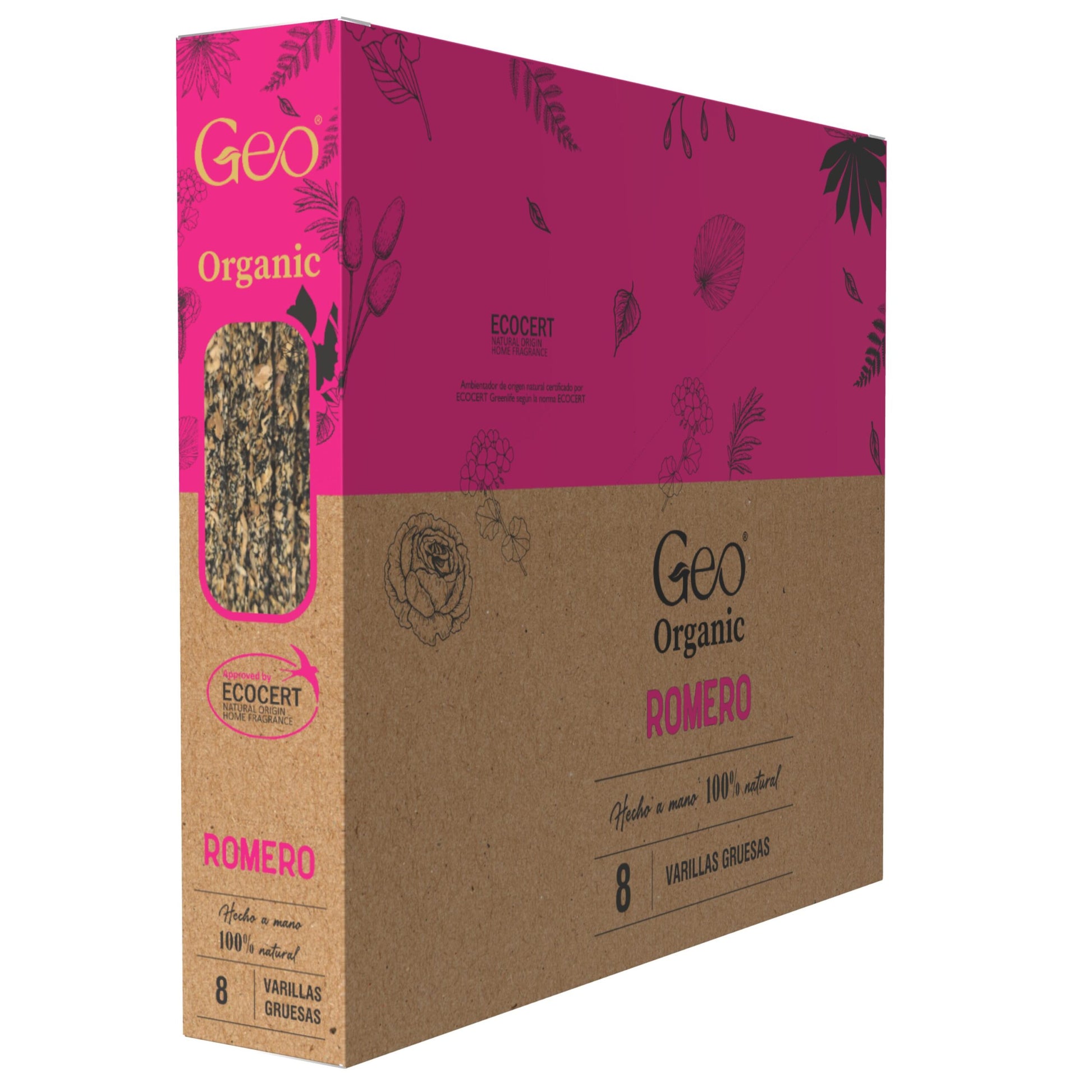 Incienso GEO ORGANIC ROMERO 12 Cajas