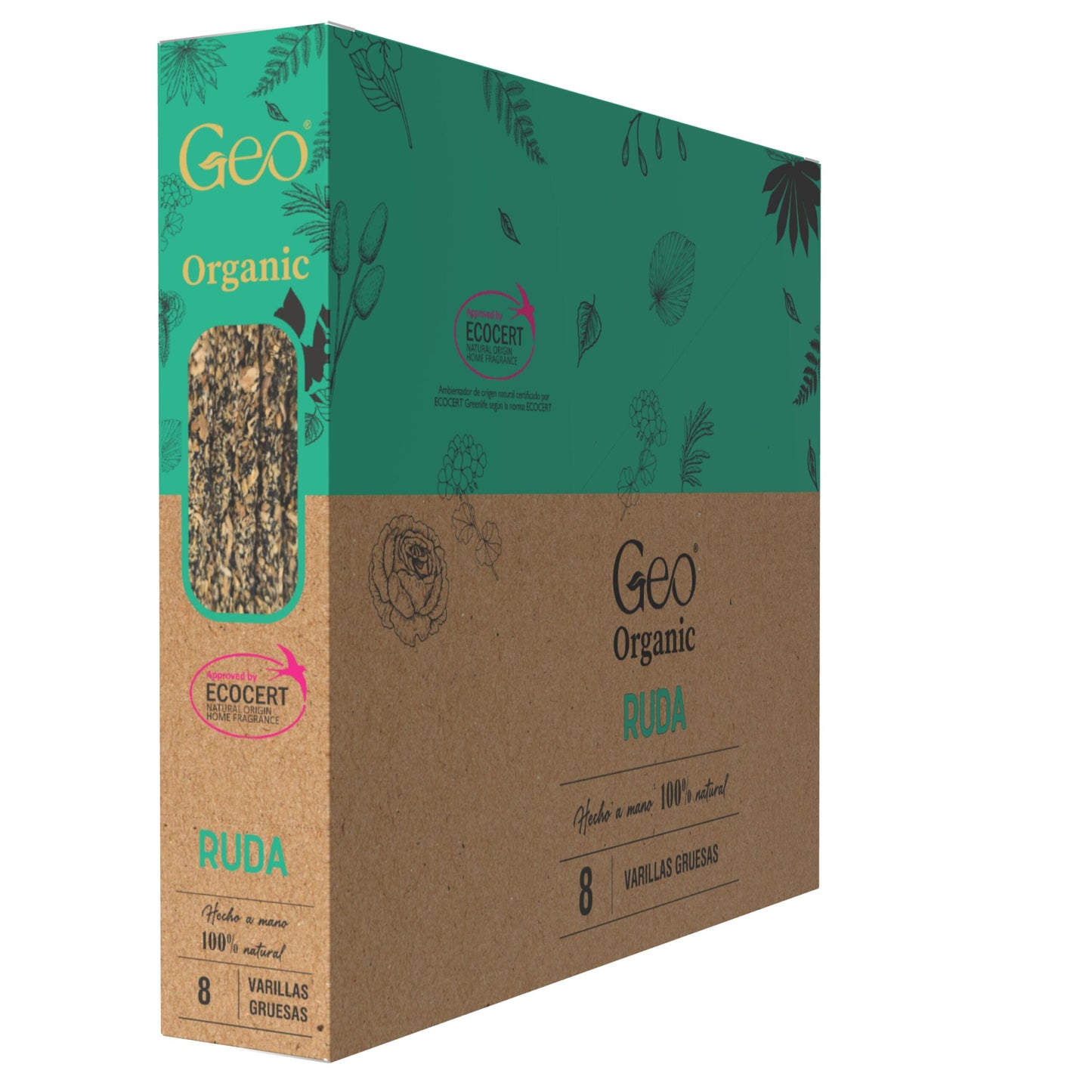 Incienso GEO ORGANIC RUDA 12 Cajas