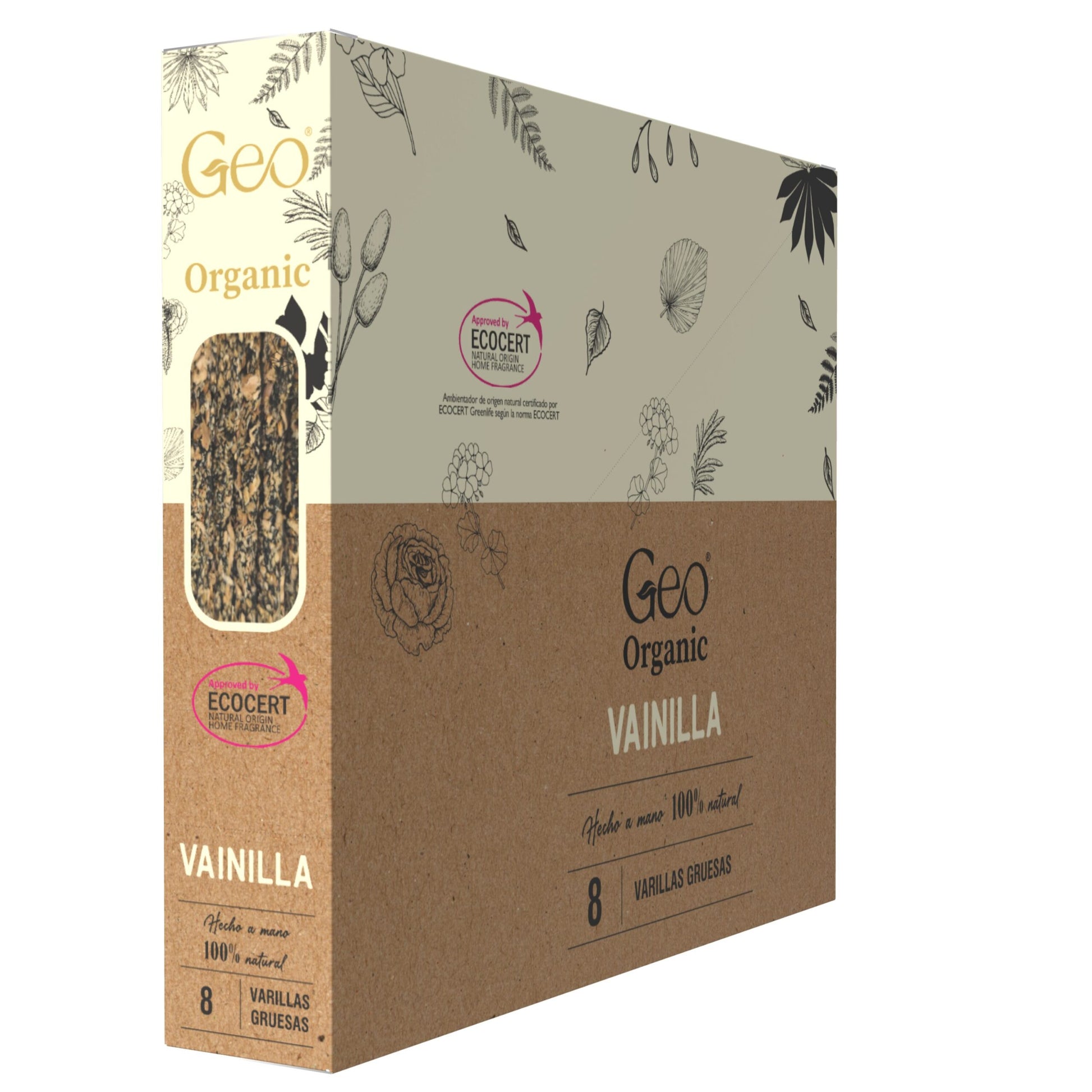 Incienso GEO ORGANIC VAINILLA 12 Cajas