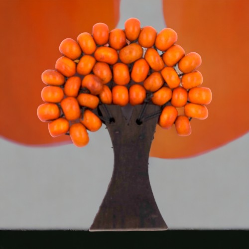 IMÁN ÁRBOL DE LA VIDA REF 080 - Mod. 26 Naranja