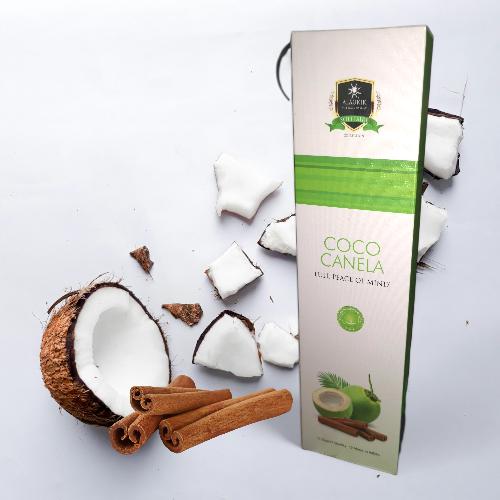 INCIENSO ALAUKIK - COCO CANELA Pack 12 cajas