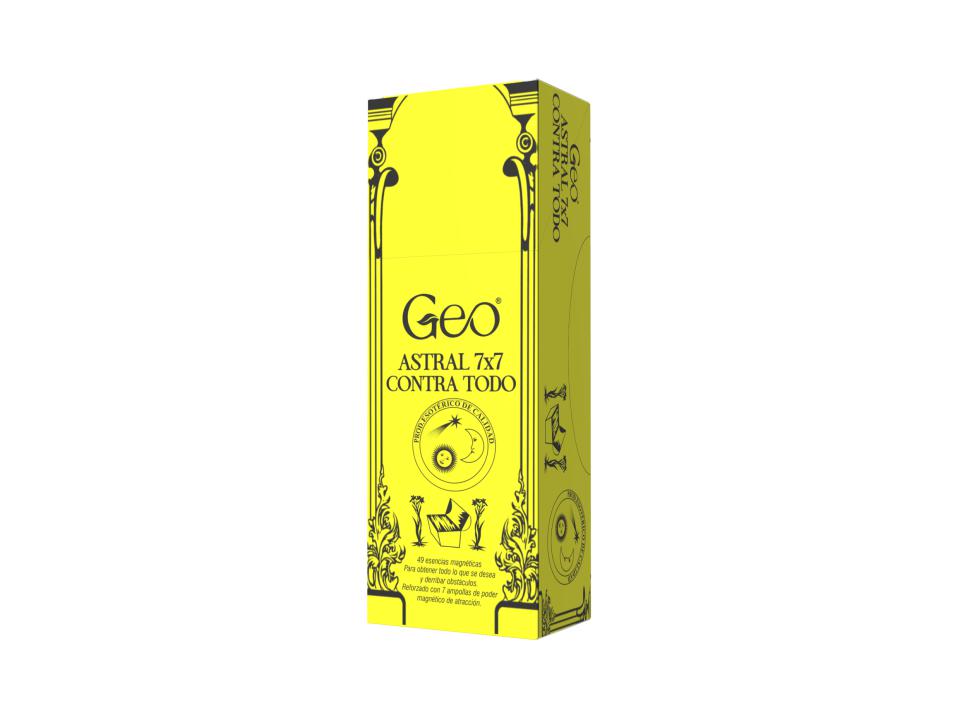 Incienso 7X7 CONTRA TODO GEO Hexagonal 6 cajitas