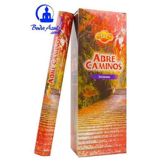 Incienso ABRE CAMINOS 6 cajitas 120 grs. SAC