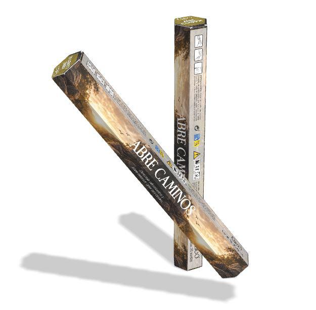 Incienso ABRE CAMINOS GEO Hexagonal 6 cajitas