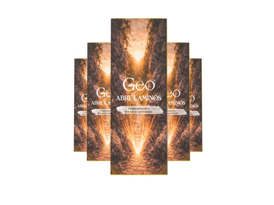 Incienso ABRE CAMINOS GEO Hexagonal 6 cajitas