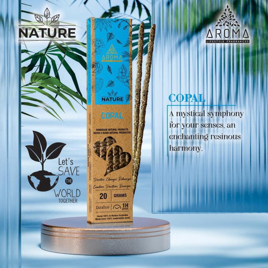 Incienso AROMA Orgánico Nature COPAL Pack 12 cajas