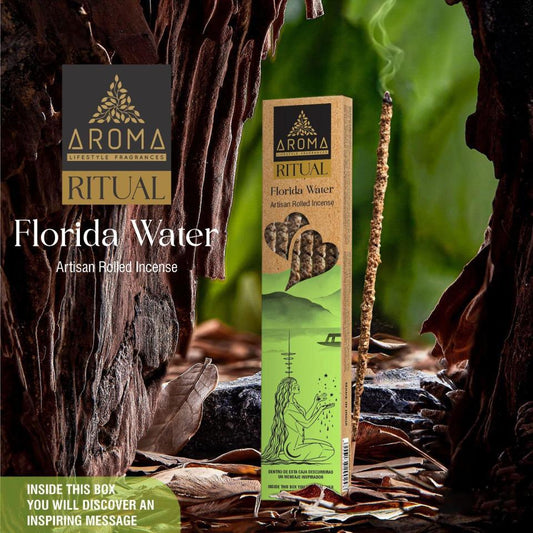 Incienso AROMA Ritual AGUA FLORIDA Pack 12 cajas