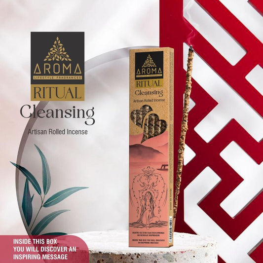 Incienso AROMA Ritual LIMPIEZA Pack 12 cajas