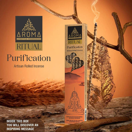 Incienso AROMA Ritual PURIFICACIÓN Pack 12 cajas