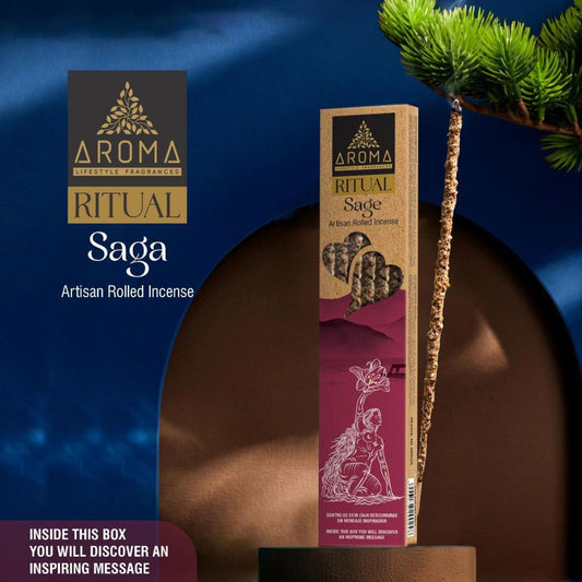 Incienso AROMA Ritual SALVIA Pack 12 cajas