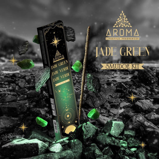 Incienso AROMA minerales JADE VERDE Pack 12 cajas
