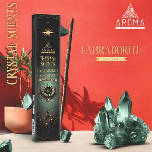 Incienso AROMA minerales LABRADORITA Pack 12 cajas