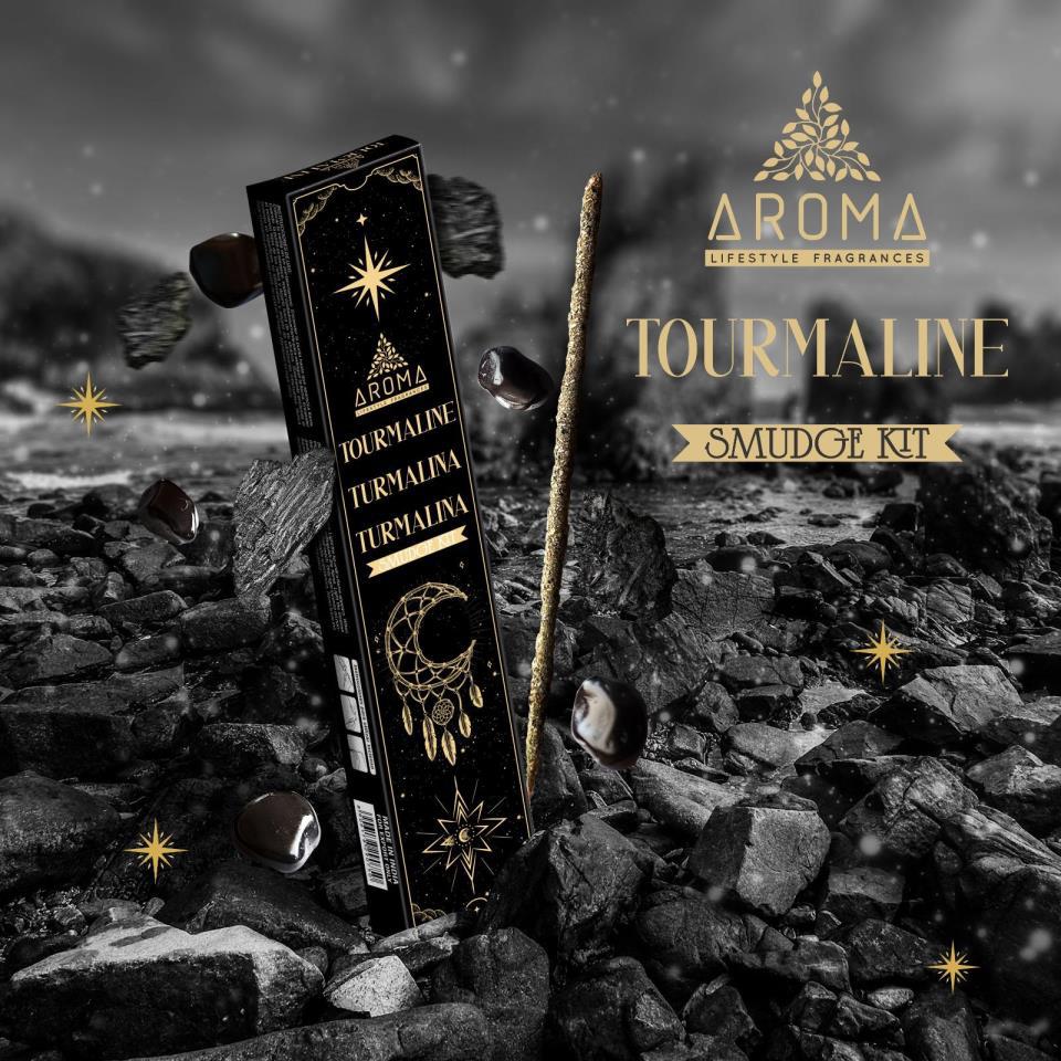 Incienso AROMA minerales TURMALINA Pack 12 cajas