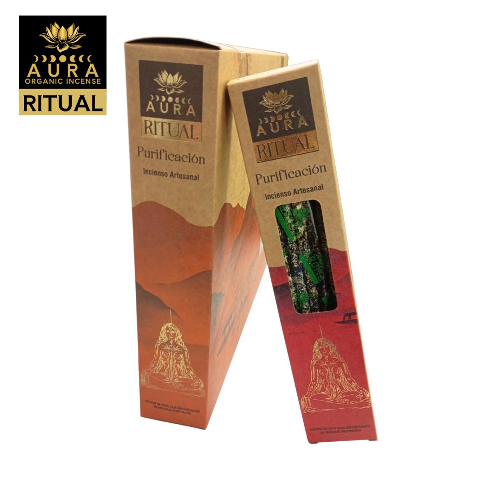 Incienso AURA RITUAL Purificación Pack 12 cajas