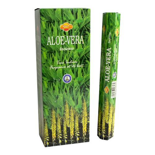 Incienso Aloe Vera 6 cajitas 120 grs. SAC
