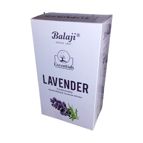 Incienso BALAJI Essentials LAVANDA Pack 12 cajas