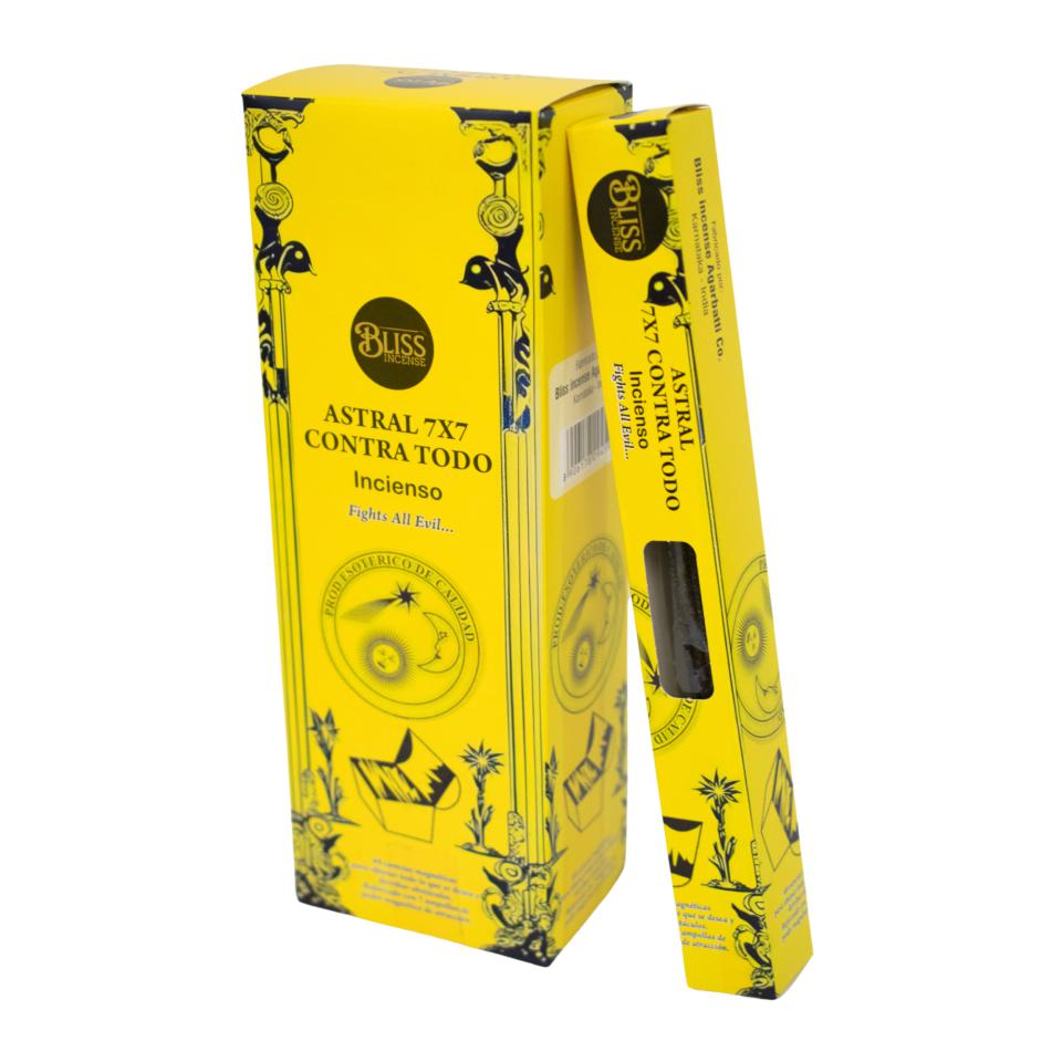 Incienso BLISS Astral 7x7 Contra Todo Pack 6 cajas