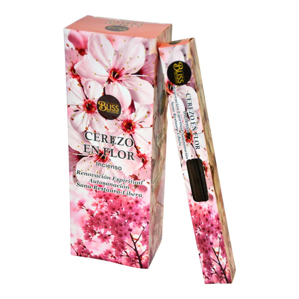 Incienso BLISS Cerezo en Flor Pack 6 cajas