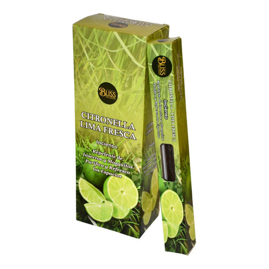 Incienso BLISS Citronella - Lima Fresca Pack 6 cajas