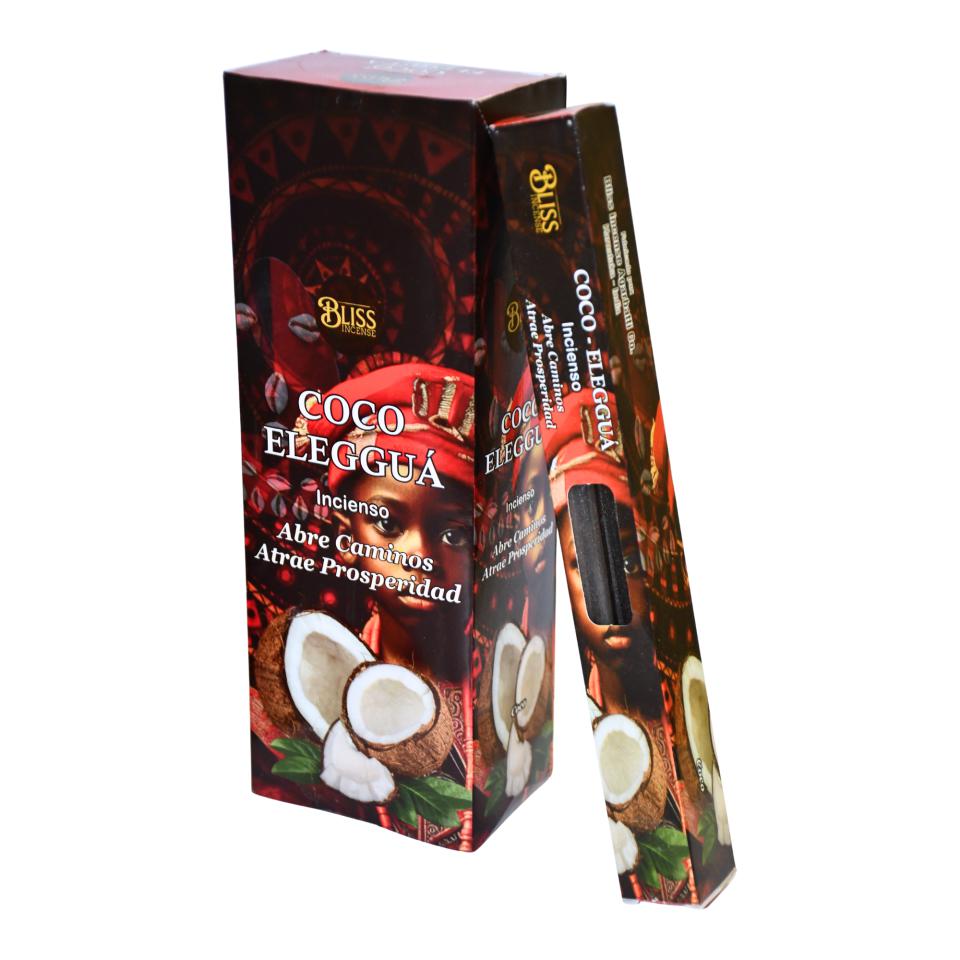 Incienso BLISS Coco - Elegguá Pack 6 cajas
