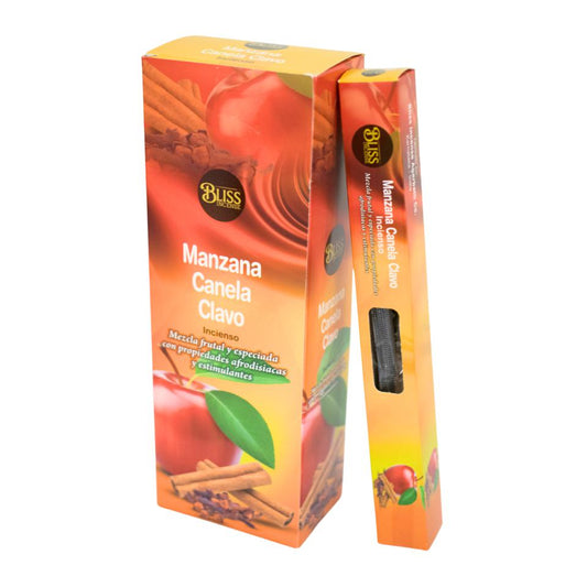 Incienso BLISS Manzana - Canela - Clavo Pack 6 cajas