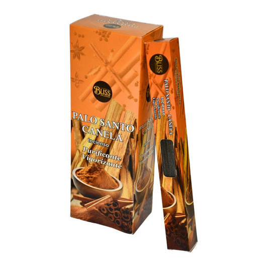 Incienso BLISS Palo Santo - Canela Pack 6 cajas