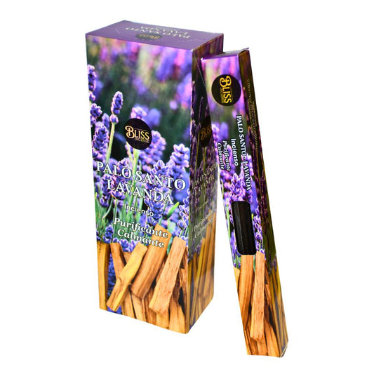 Incienso BLISS Palo Santo - Lavanda Pack 6 cajas