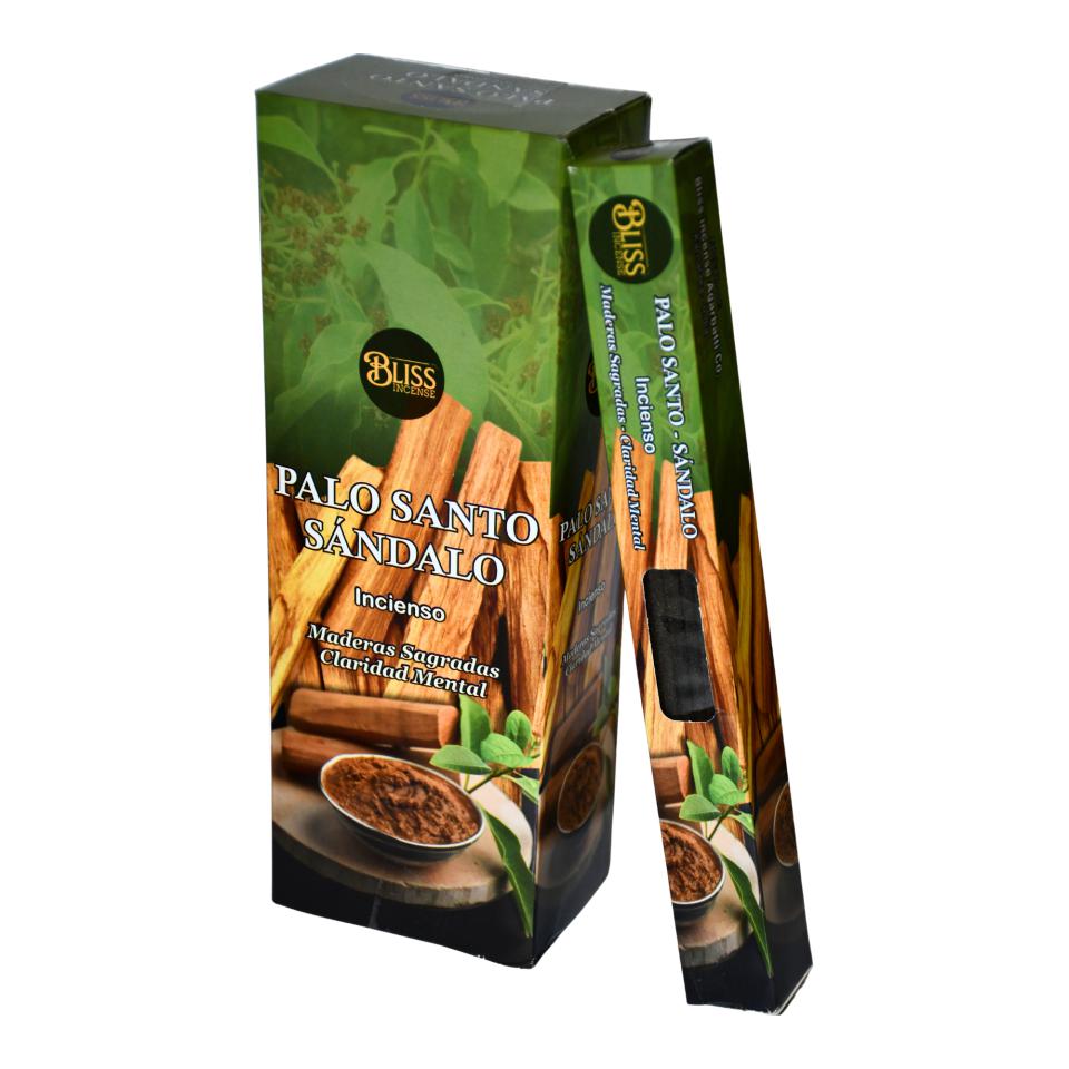 Incienso BLISS Palo Santo - Sándalo Pack 6 cajas