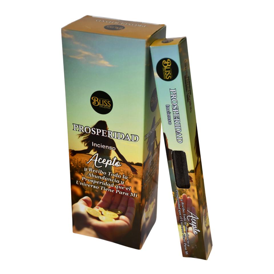Incienso BLISS Prosperidad Pack 6 cajas
