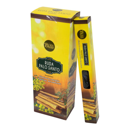 Incienso BLISS Ruda - Palo Santo Pack 6 cajas