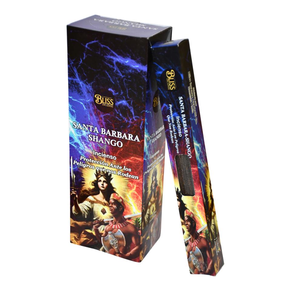 Incienso BLISS Santa Bárbara - Shango Pack 6 cajas