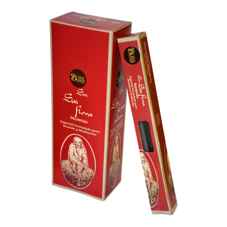 Incienso BLISS Sri Sai Flora Pack 6 cajas