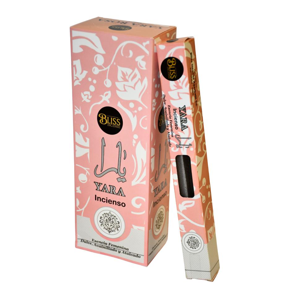 Incienso BLISS YARA ROSA Pack 6 cajas