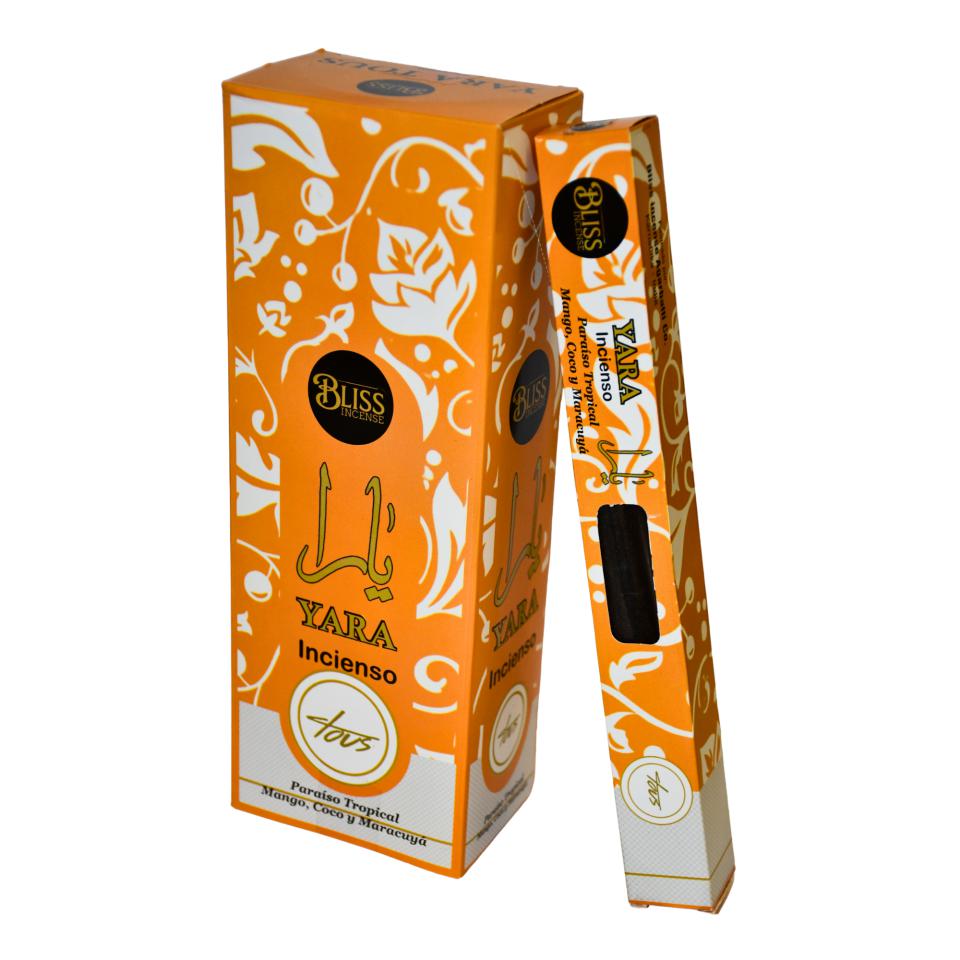 Incienso BLISS YARA TOUS Pack 6 cajas