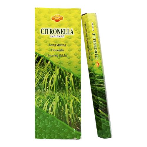 Incienso Citronela 6 cajitas 120 grs. SAC