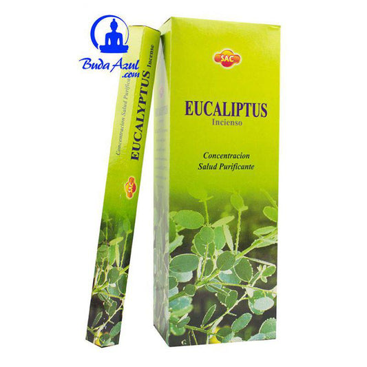 Incienso EUCALIPTUS 6 cajitas 120 grs. SAC