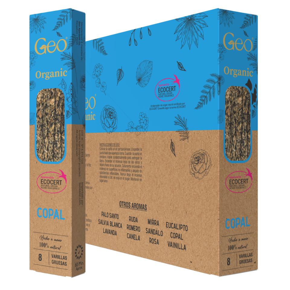 Incienso GEO ORGANIC COPAL 12 Cajas