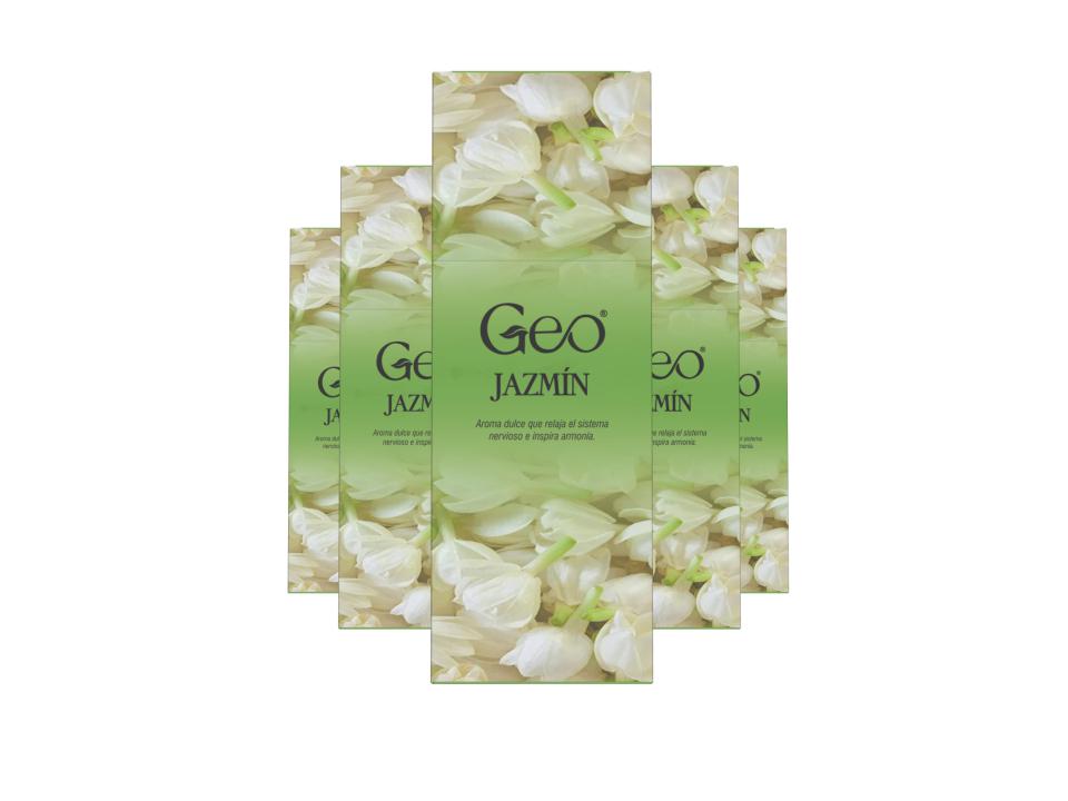 Incienso JAZMÍN GEO Hexagonal 6 cajitas