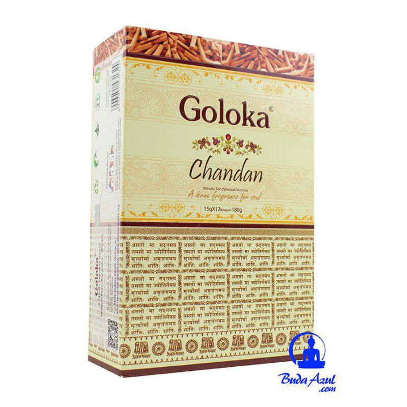 Incienso PREMIUM GOLOKA CHANDAN Pack 12 cajas