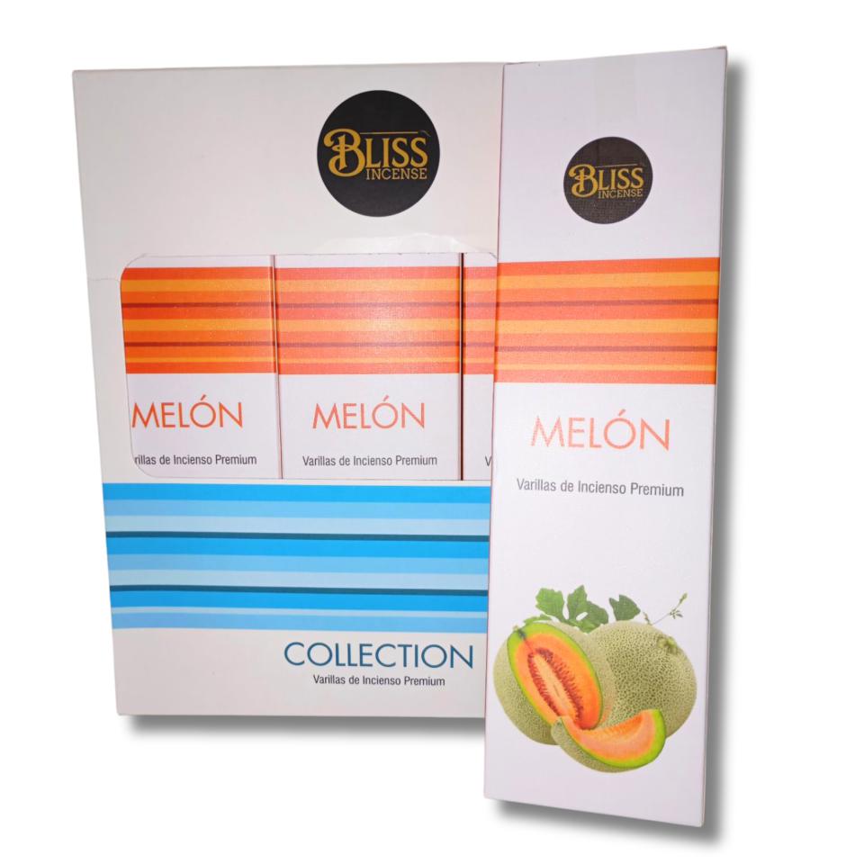 Incienso Premium BLISS 30gr Melón Pack 12 cajas