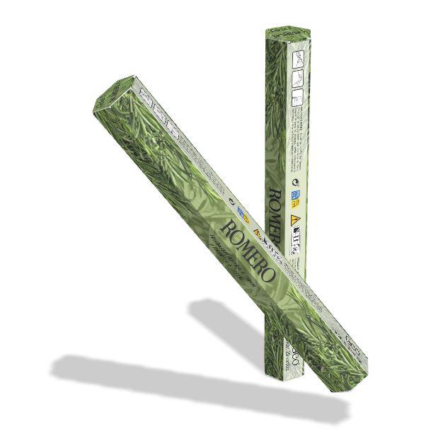 Incienso ROMERO GEO Hexagonal 6 cajitas
