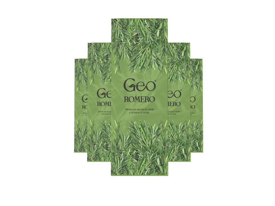 Incienso ROMERO GEO Hexagonal 6 cajitas