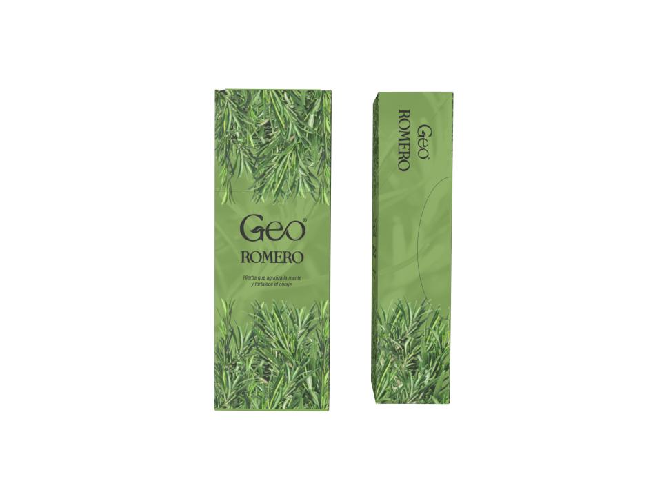Incienso ROMERO GEO Hexagonal 6 cajitas