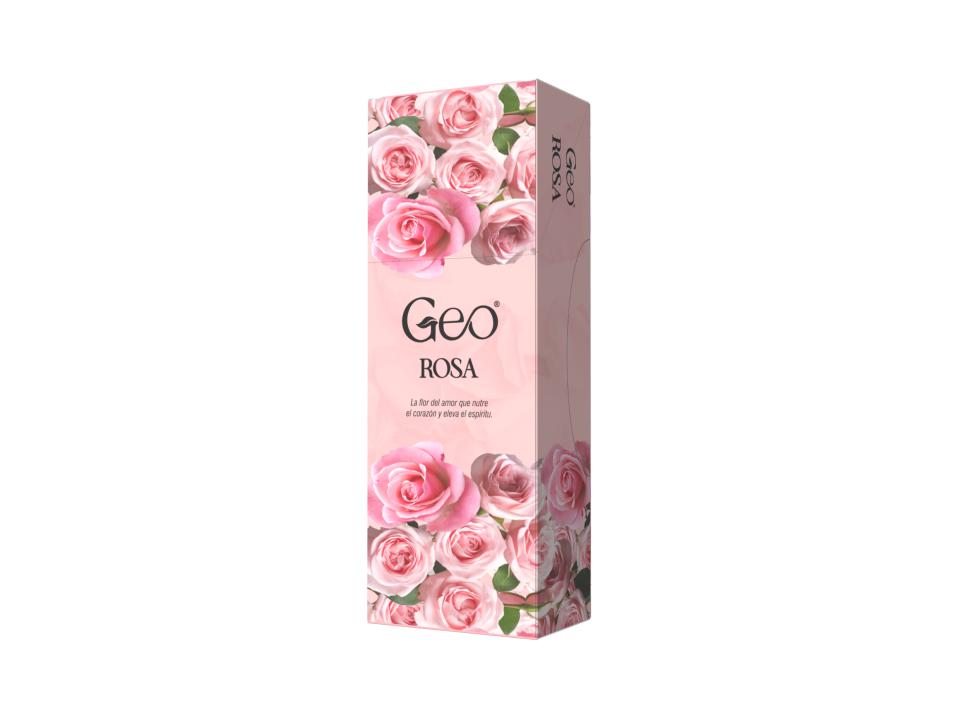 Incienso ROSA GEO Hexagonal 6 cajitas