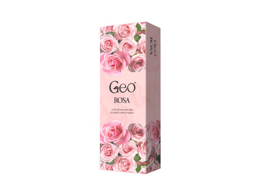 Incienso ROSA GEO Hexagonal 6 cajitas