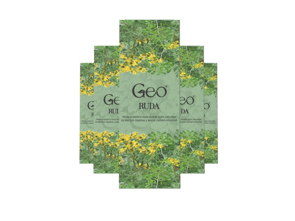 Incienso RUDA GEO Hexagonal 6 cajitas
